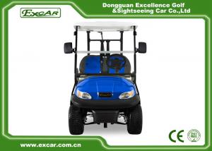 Buy cheap Blue Color Mini Electric Golf Buggy 48V With Trojan Battery/Curtis Controller product