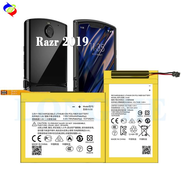 Original and Guaranteed Compatibility KV30 KV40 Battery for Motorola Razr 2019 XT2000-1