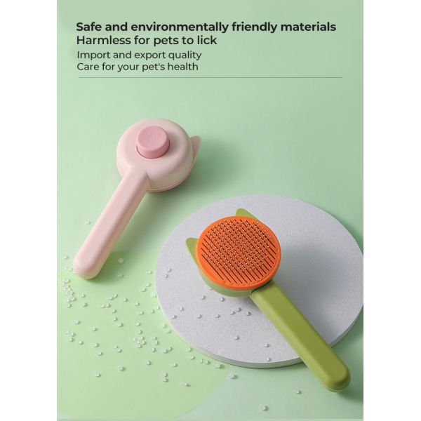 New Pet Hair Cleaner Brush Grooming Steel Needle Comb Brush For Dogs And Cats