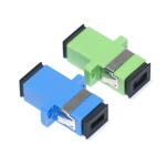 SC Fiber Optic Connector Adapter SC/UPC SM Flange Singlemode Simplex SC-SC APC