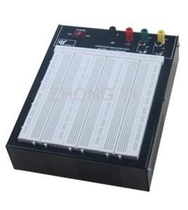 Buy cheap Black Flameresistant Case Powered Breadboard with 2420 Point White Board product