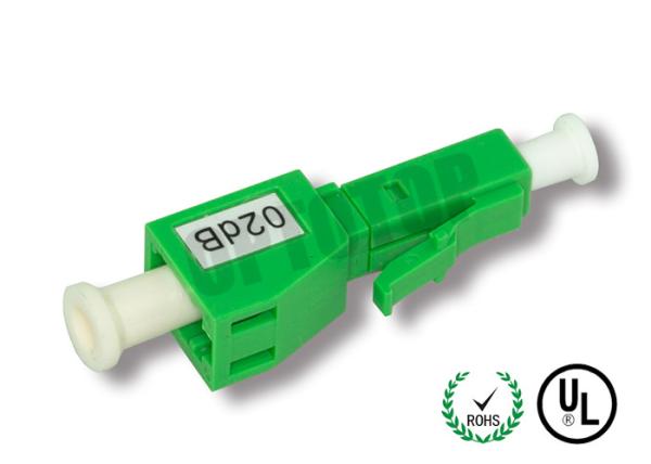 Quality LC APC Fiber Optic Attenuator 1310 / 1550nm , High Return Loss Type for sale
