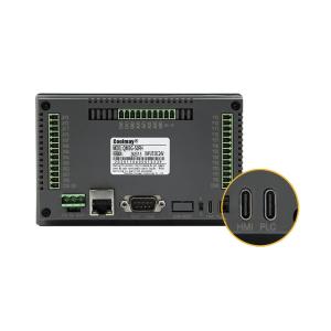 Buy cheap FX3S HMI PLC All In One 60KHz 4AI 2AO HMI PLC Screen Type C product
