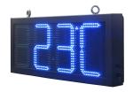 IP65 Waterproof Red LED Panel for Time and Temperature Display Outdoor