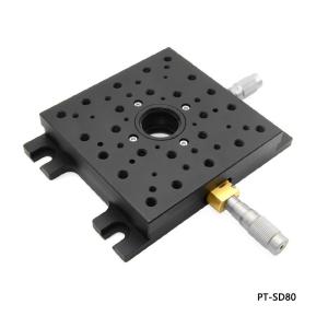 Buy cheap Dual Axis 13mm Travel Xy Manual Stage Linear Displacement For Optical Microscopy product