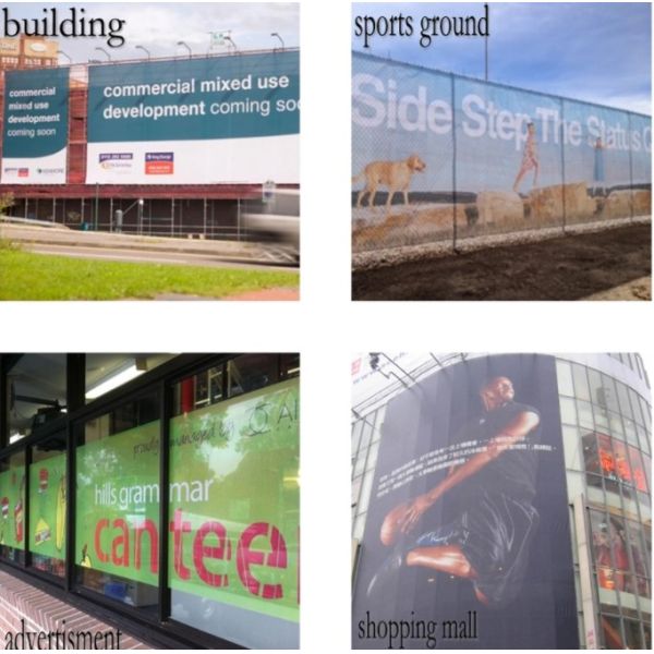 Perforated Flex Custom Mesh Banners Single Side Printing Inkjet Printing