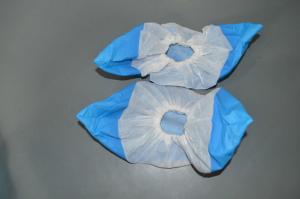PP 30gsm Disposable Polypropylene Non Woven Shoe Cover With Elastic