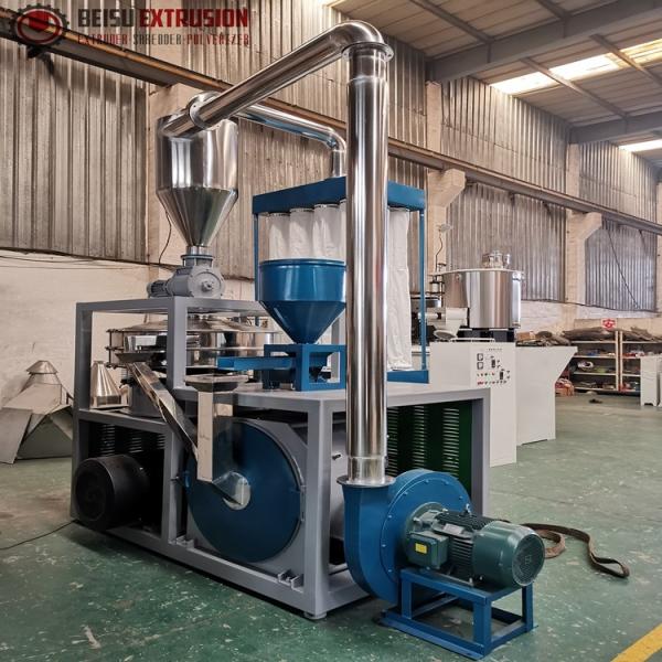 Quality Powerful Plastic Pulverizer With Dust Collection Device for sale