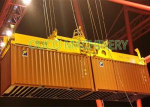 Custom Color Container Lifting Spreader Bar With Robust Reliable Telescopic System