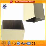 Rectangle Powder Coated Aluminium Extrusions / 6063 6063A Aluminum Window Frame