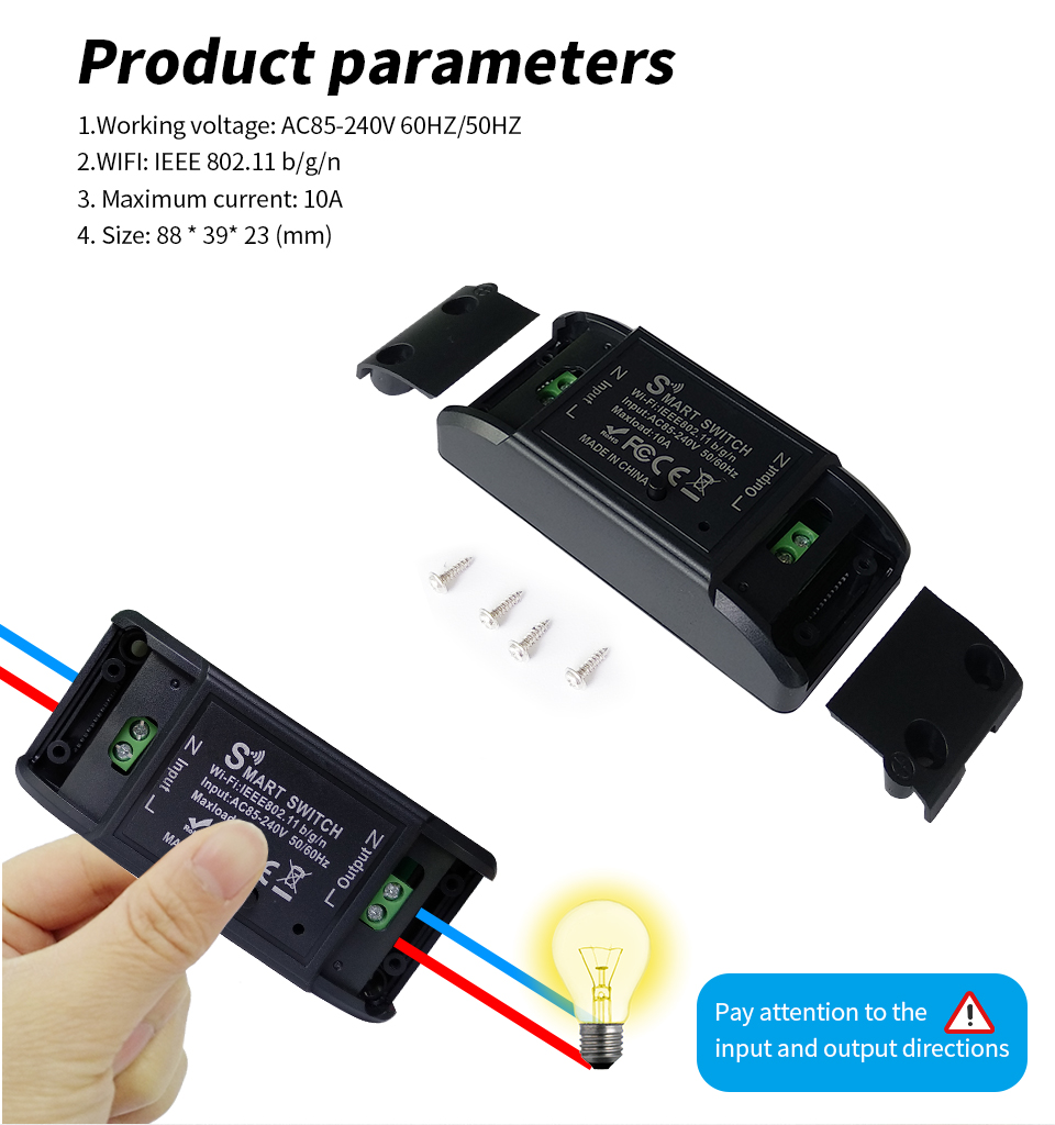 Tuya Alexa Timing Wifi Operated Switch Controller Module