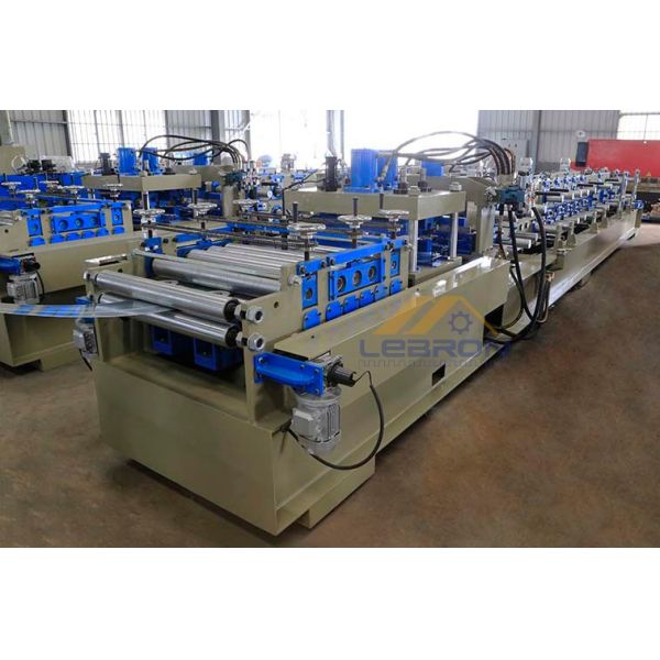 Omron Encoder Siemens PLC Control Fully Automatically C Z Purlin Roll Forming Machine