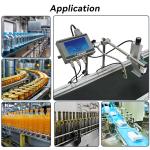Industrial Thermal Inkjet Printer , Automatic Inkjet Batch Coding Machine With