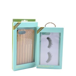 Buy cheap Clear Window Mobile Phone Repair Boxes Cell Phone Case Package Box with Hook product