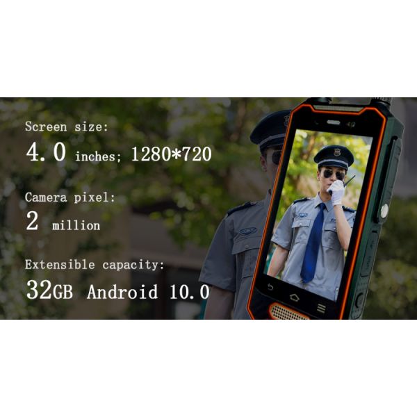 Patrol Real Time Guard Tour System Software Black 32 GB Expandable 2 M Pixel Camera