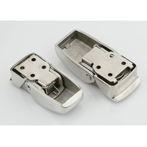 Stainless Steel Electrical Cabinet Draw Center Latch Toggle Lock Hasp