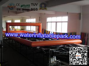 China Waterproof Indoor Inflatable Bouncy Volleyball Court Rental / Inflatable Pool Toys on sale