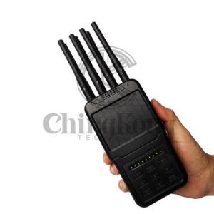 Buy cheap Handheld Wireless Signal Jammer Easily Carry With ABS Shell And Nylon Cover product
