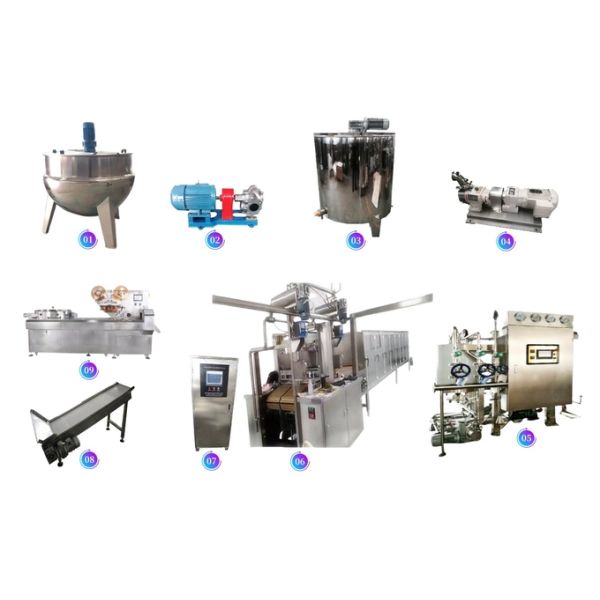 Fruit Taste Hard Candy Production Line Hard Candy Processing Line Equipment Hard Candy Making Machine Lines
