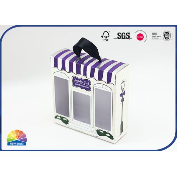 Customized Size Printed Logo Coated Paper Folding Box For Special Product