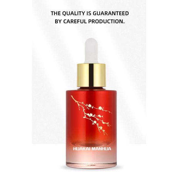 High quaity factory price ombre red mini oil cosmetics perfume liquid dropper bottle