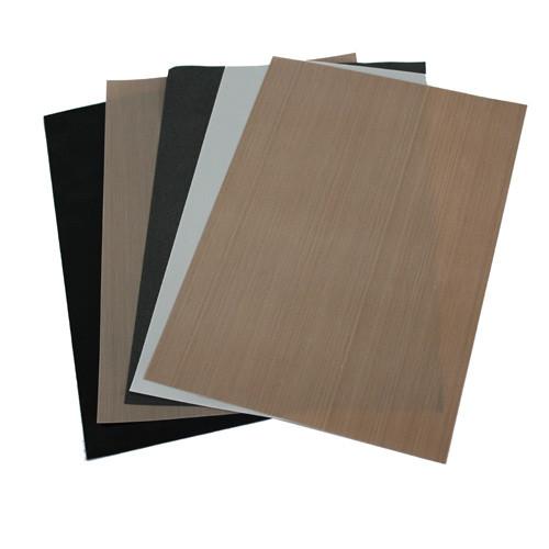 Quality Brown PTFE Coated Fiberglass Cloth Oven Liner Sheets Heat-resistance for sale
