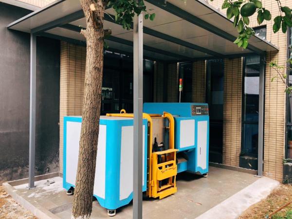 Quality 2300kg Food Waste Recycling Composting Feed Machine 380V Fully Automatic for sale