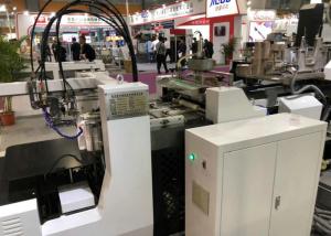Buy cheap Cosmetic Automatic Rigid Box Making Machine , Jewellery Box Making Machine product