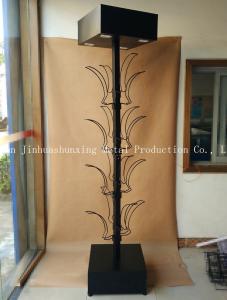Buy cheap L700mm W700mm Car Accessories Display Rack , Helmet Display Stands With Hook product