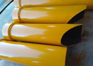 Wall Thickness 4.5mm Concrete Pump Accessories Square Thread Steel Tremie Pipe For Piling