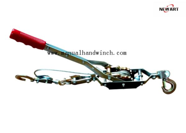 Quality Double Gears 2T Three Hooks Hand Cable Puller NW2T-D3 for sale