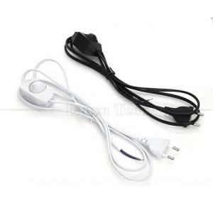 Buy cheap 1.8m EU Plug ON OFF LED Dimmer Controller Adapter AC Power Extension Cord Cable for Table Lamp product