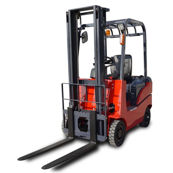 Quality CE 2000kg Adjustable Four Wheel Manual Battery Operated Forklift for sale