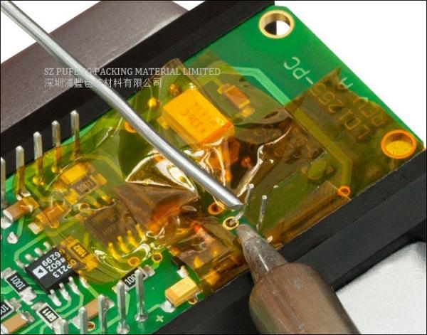 280 Degree 100 Micron Kapton Polyimide Tape For PCB Solder Mask RoHS
