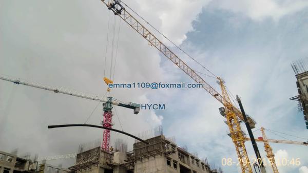 Quality Not Used TC7032 Topkit Tower Crane 70m Lift Jib 12t Max.Load Sepecification for sale