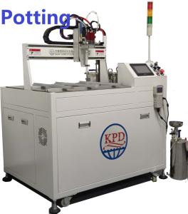 Buy cheap 2-Part Coating Sealing Silicone RTV Glue Potting Machine for SMT Production Line Output product