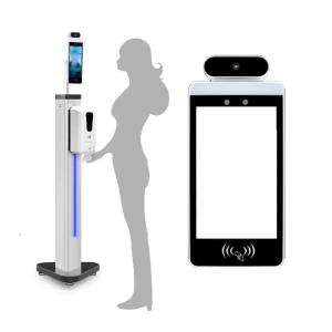 China 200W Pixels Face Recognition Infrared Thermometer on sale
