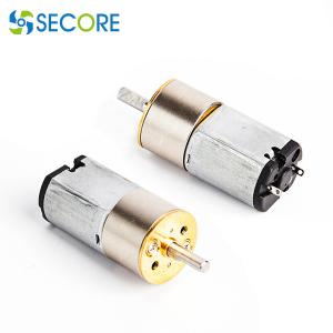 China 16mm 15mm Fingerprint Lock Micro Geared Motor 3D Printing Pen Brushed DC Geared Motor on sale