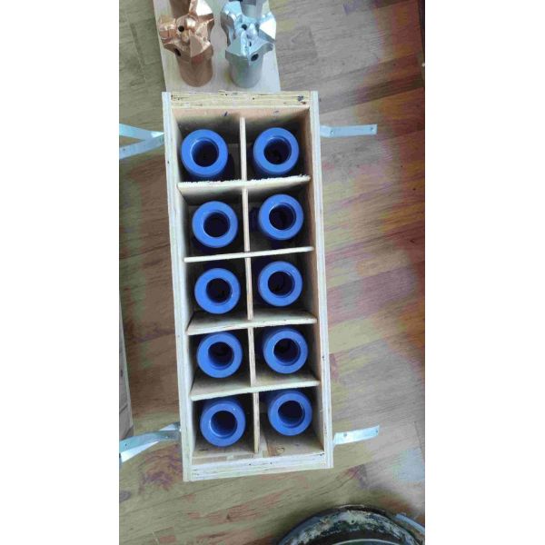 76mm Diameter Non Coring Drill Bits PDC 3 Wings For Mining Drilling