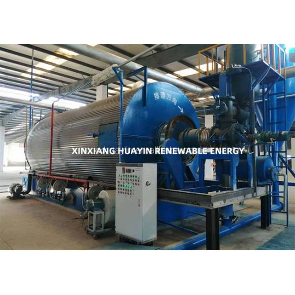 Batch Type Pyrolysis Oil Plant Waste Tire 3 TPD CE ISO