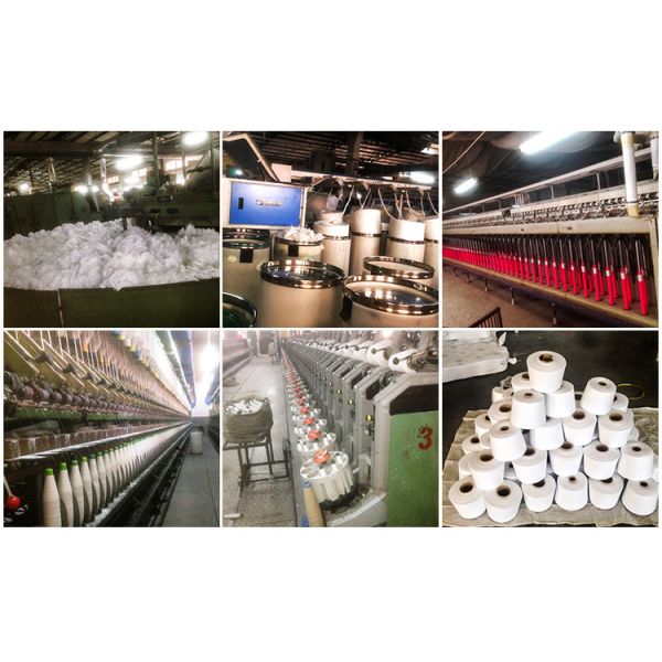 MINGREN Recycled Polyester Spun Yarn High Tenacity AA Grade