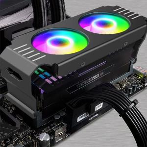 Buy cheap High Efficiency RGB DDR RAM Cooling Fan Computer Peripheral Accessories product