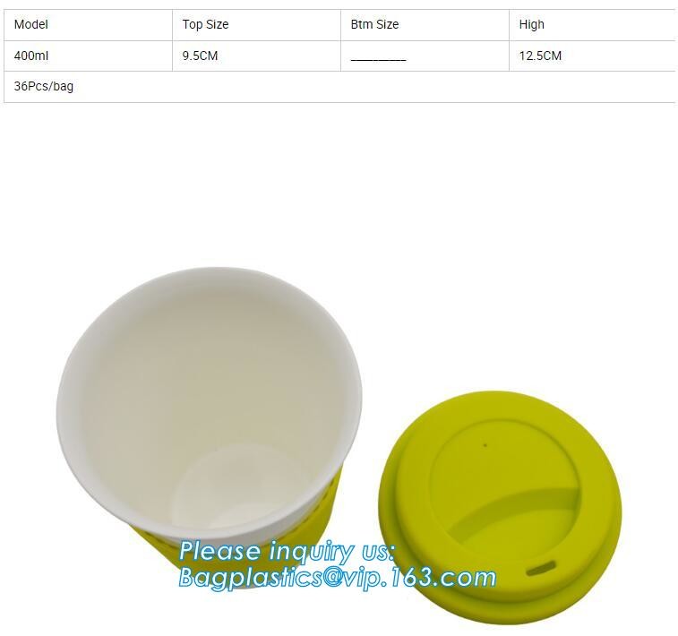 500ml BPA Free TPU Plastic Collapsible Foldable Soft Flask Sports Running Bicycle Water Bottle with Straw