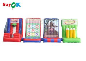 Buy cheap Interactive Tarpaulin Inflatable Sports Games For Team Building Screen Printing product