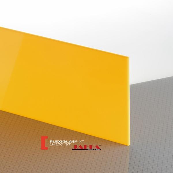 Quality Yellow Acrylic Sheets Custom Translucent Colored Acrylic Sheets For Weather Resistant for sale