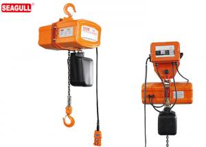 China Heavy Single Phase 1 Ton Electric Chain Hoist / Mini Electric Hoist Equipment on sale