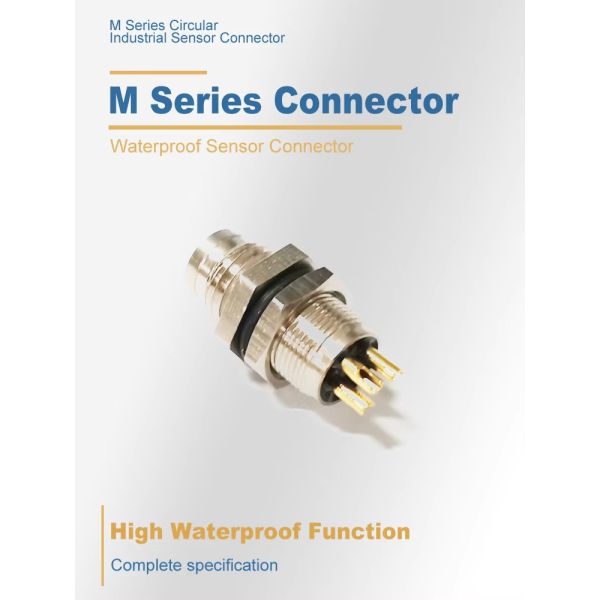 Factory Direct Sales M5 M8 M9 M12 M16 M23 IP67 Waterproof Shielding Low Cost Fast Delivery Circular Industrial Equipment Connectors