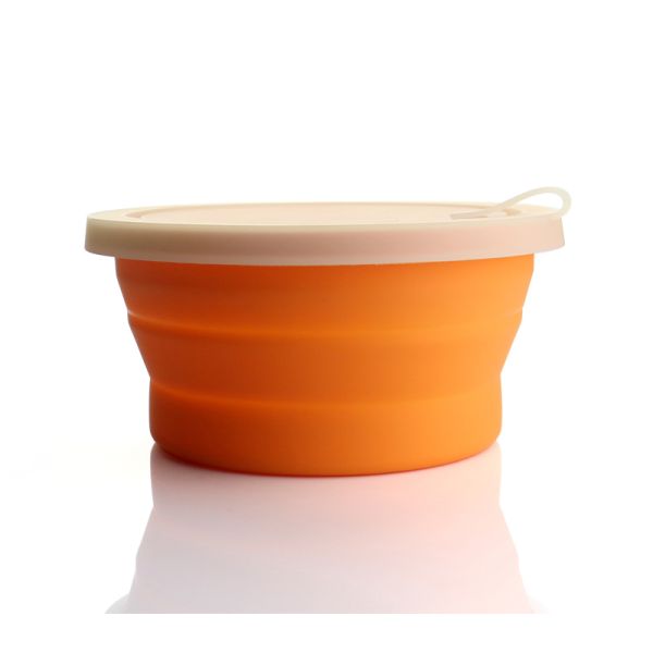 Silicone bowl folding boxes microwave safe SK-091