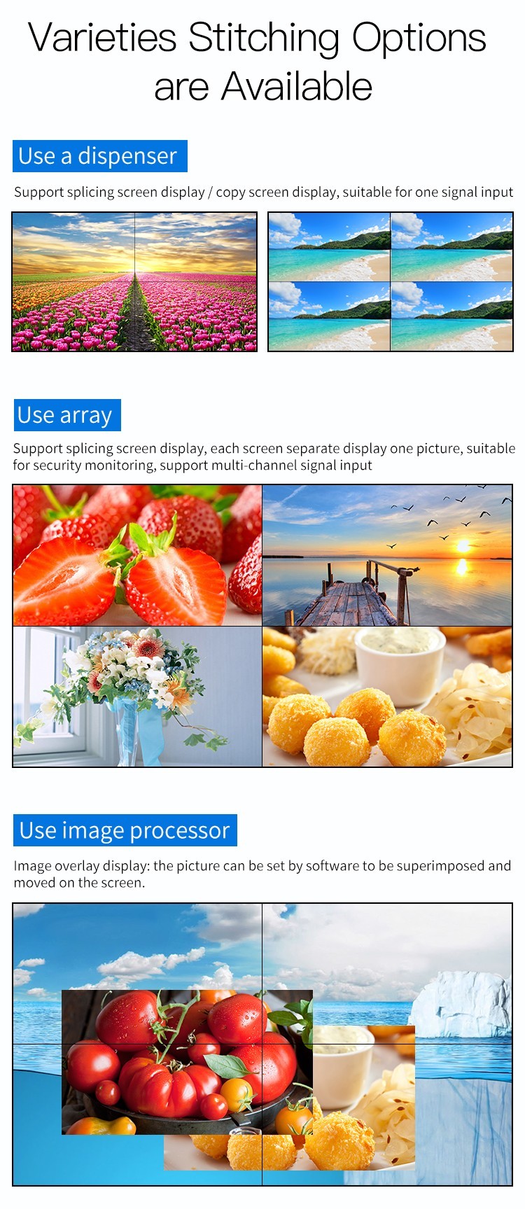 Full Color Led Billboard Display Electronics Led Sign Board 6ms Response Time