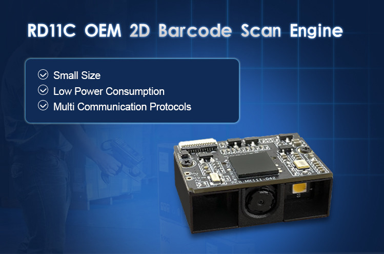 Embedded 1D 2D QR Code Barcode Scanner For POS Machine Handheld Device